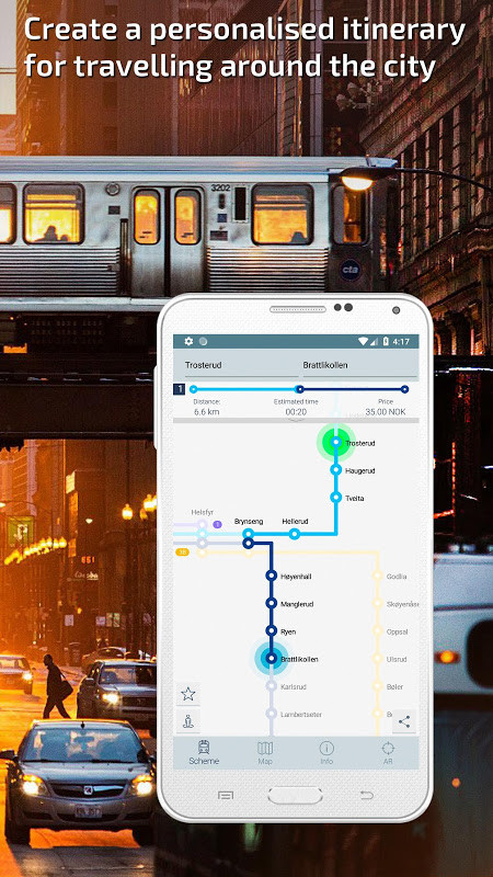 Oslo Metro Guide and Underground Route Planner screenshot image 2_Popularmodapk.com