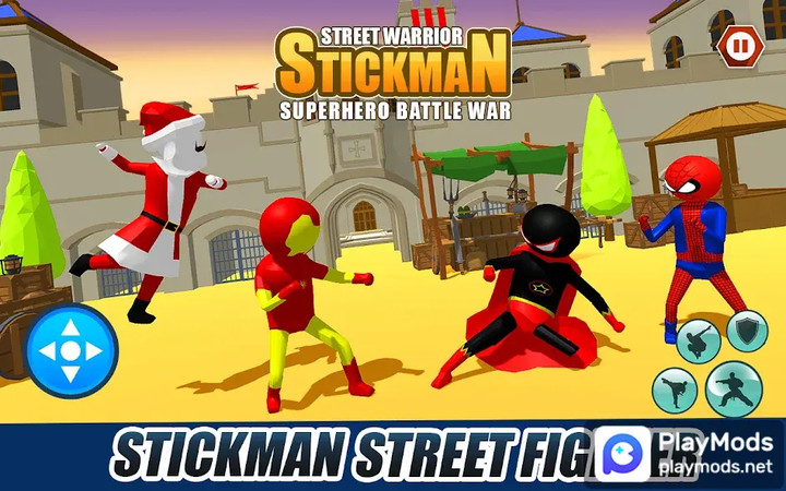 Stickman War City Fighter Gang<span>(Remove ads)</span> screenshot image 1_Popularmodapk.com