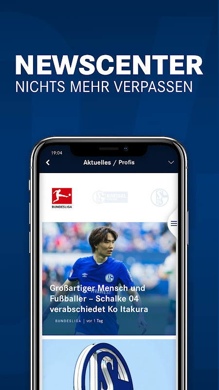 Schalke 04 - Offizielle App screenshot image 1_Popularmodapk.com