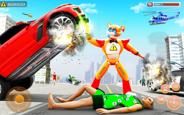 Bear Hero Security Fall Party screenshot image 2_Popularmodapk.com