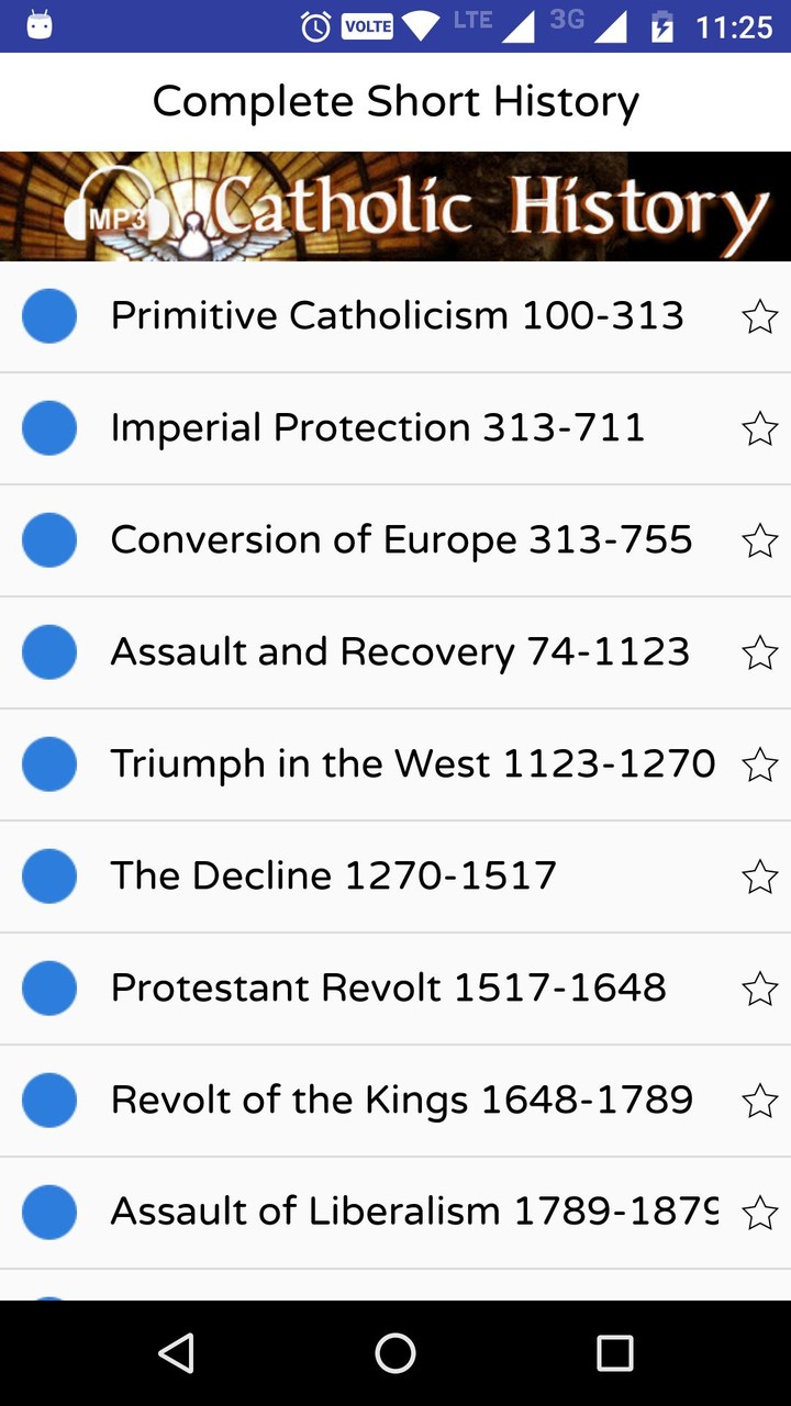 Catholic History Audio Collect screenshot image 7_Popularmodapk.com