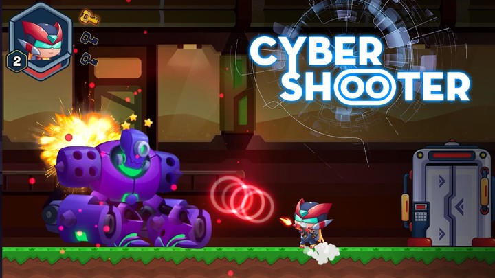 Cyber Shooter - Alien Invaders screenshot image 3_Popularmodapk.com