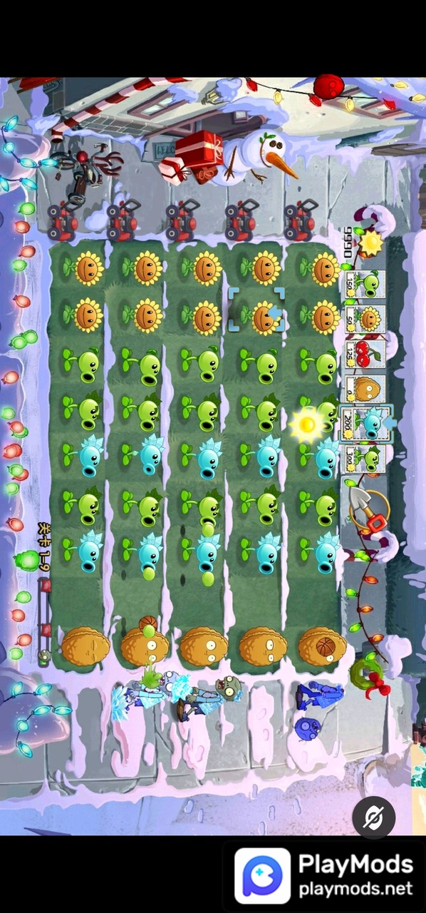 PvZ TV Snow Touch Edition<span>(Mod Menu)</span> screenshot image 3_Popularmodapk.com