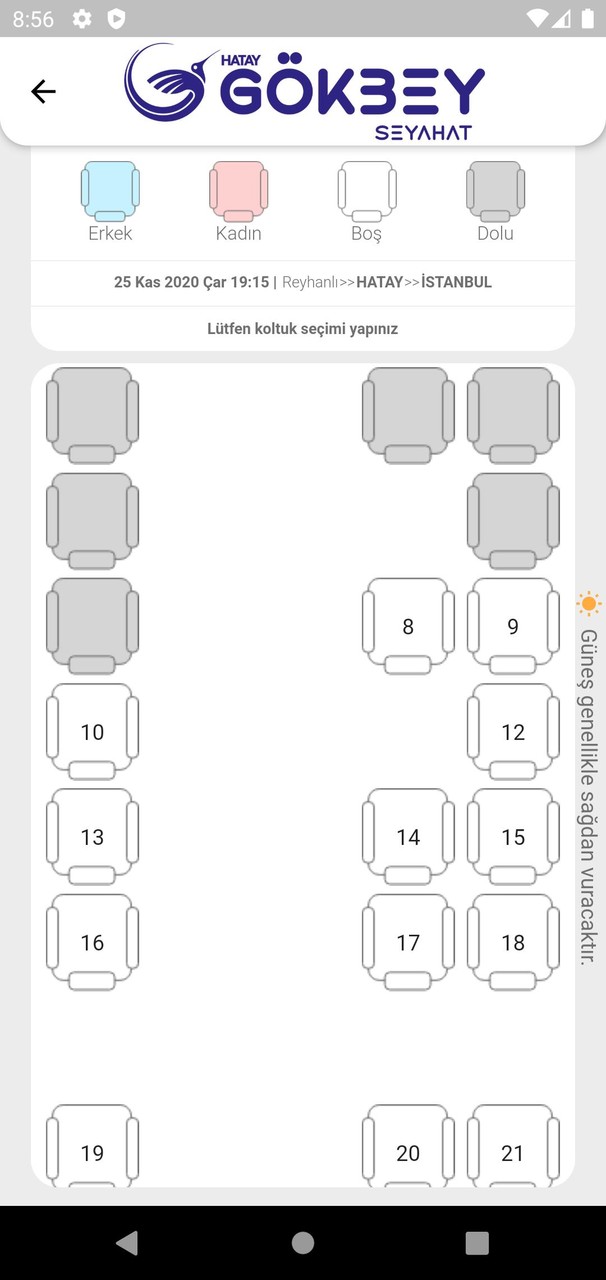 Hatay Gökbey Seyahat screenshot image 5_Popularmodapk.com