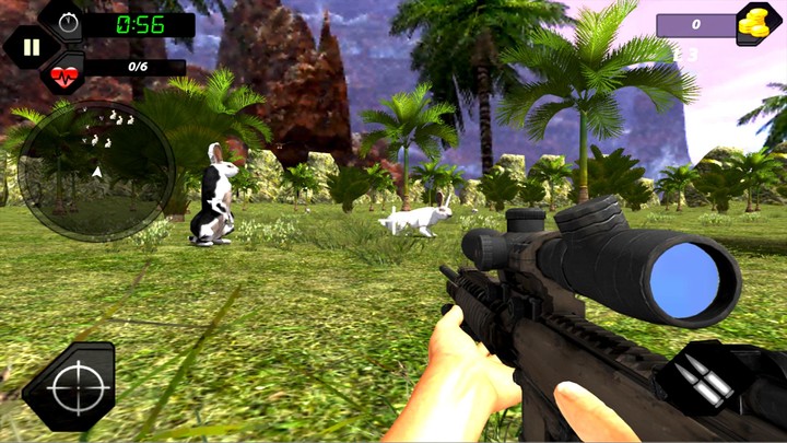 Rabbit Hunting 3D screenshot image 1_Popularmodapk.com