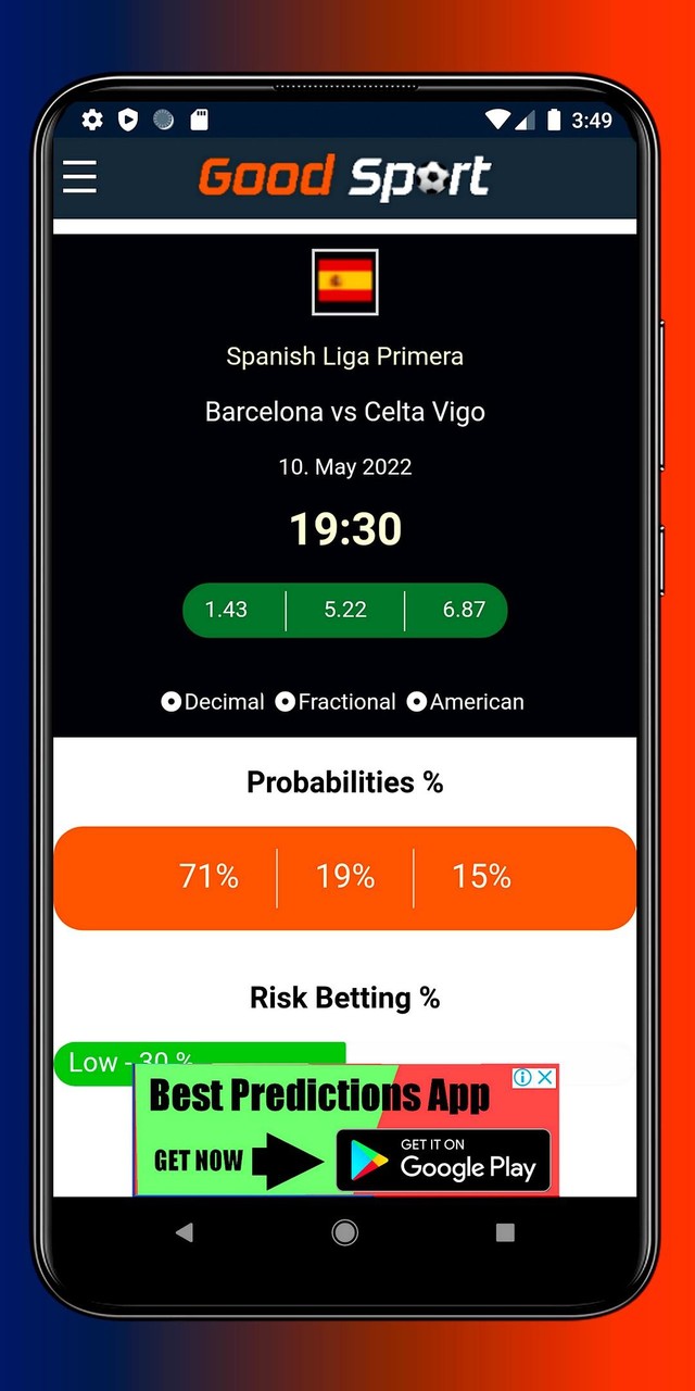 Goodsport Prediction screenshot image 10_Popularmodapk.com