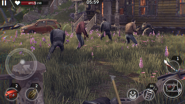 Left to Survive: zombie games screenshot image 2_Popularmodapk.com