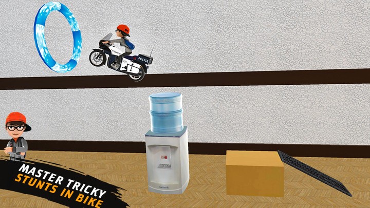 Bike Stunt Office racing screenshot image 5_Popularmodapk.com