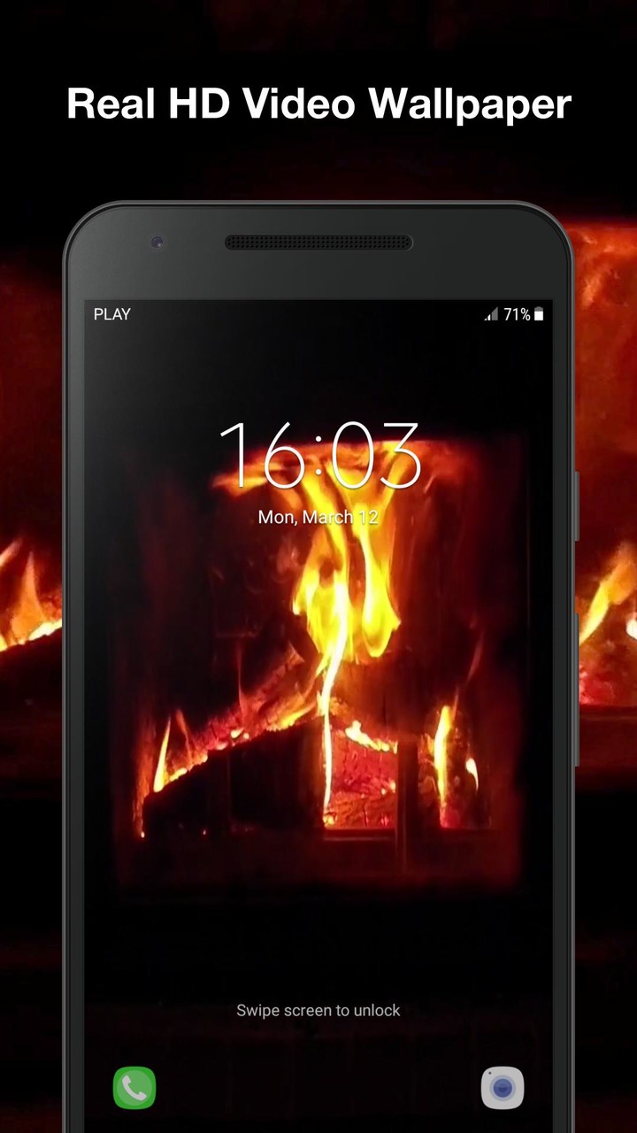 Fireplace Live Wallpaper screenshot image 6_Popularmodapk.com