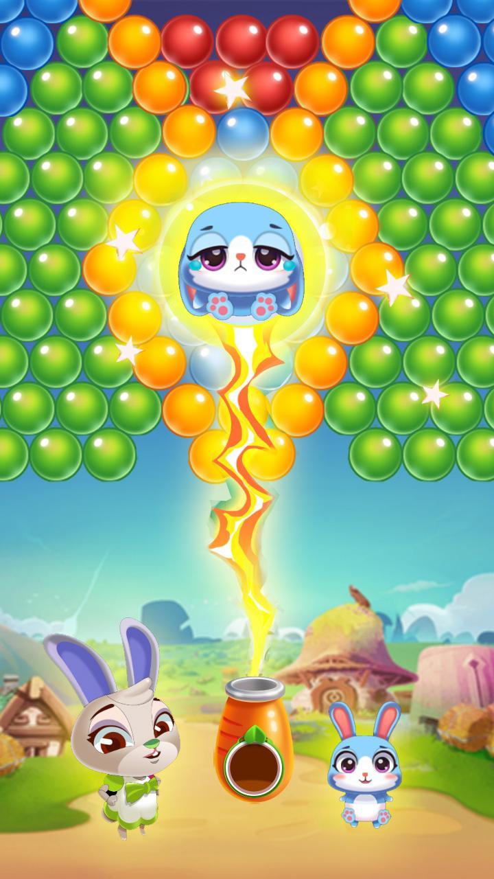 Bunny Pop Shooter screenshot image 4_Popularmodapk.com