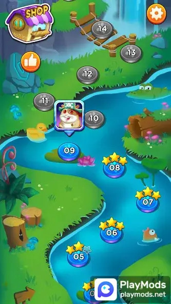 Bubble Shooter - Buster & Pop<span>(Speed change)</span> screenshot image 4_Popularmodapk.com