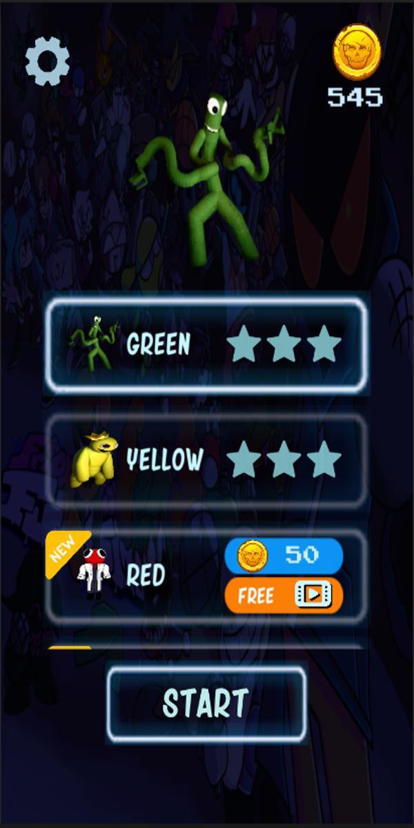 Rainbow Friends Green Mod FNF screenshot image 1_Popularmodapk.com
