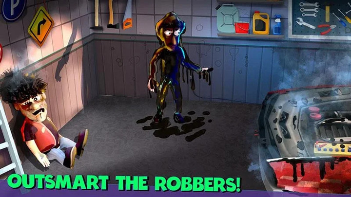 Scary Robber Home Clash screenshot image 3_Popularmodapk.com