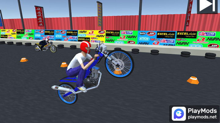 Drag Bike 201m Indonesia<span>(No ads)</span> screenshot image 4_Popularmodapk.com