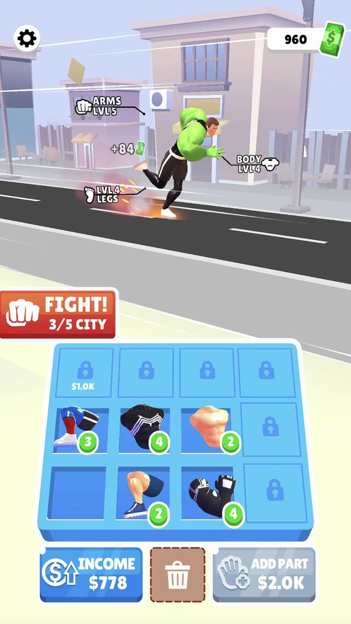 Merge Idle Fighting 3D screenshot image 1_Popularmodapk.com