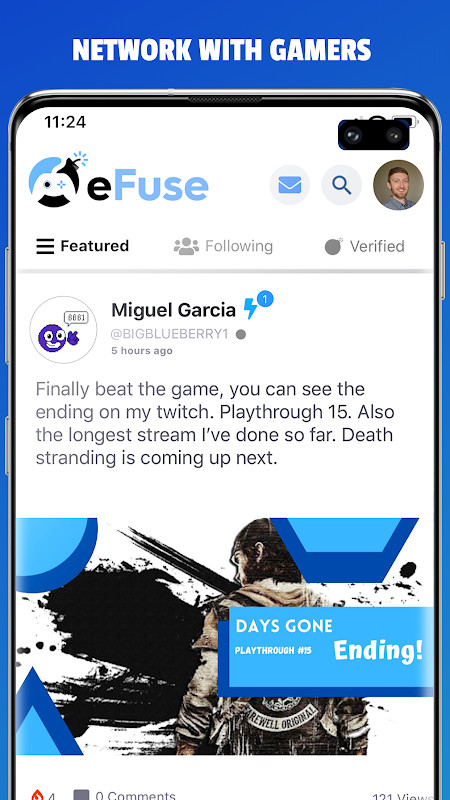 eFuse: Connect With Gamers screenshot image 6_Popularmodapk.com