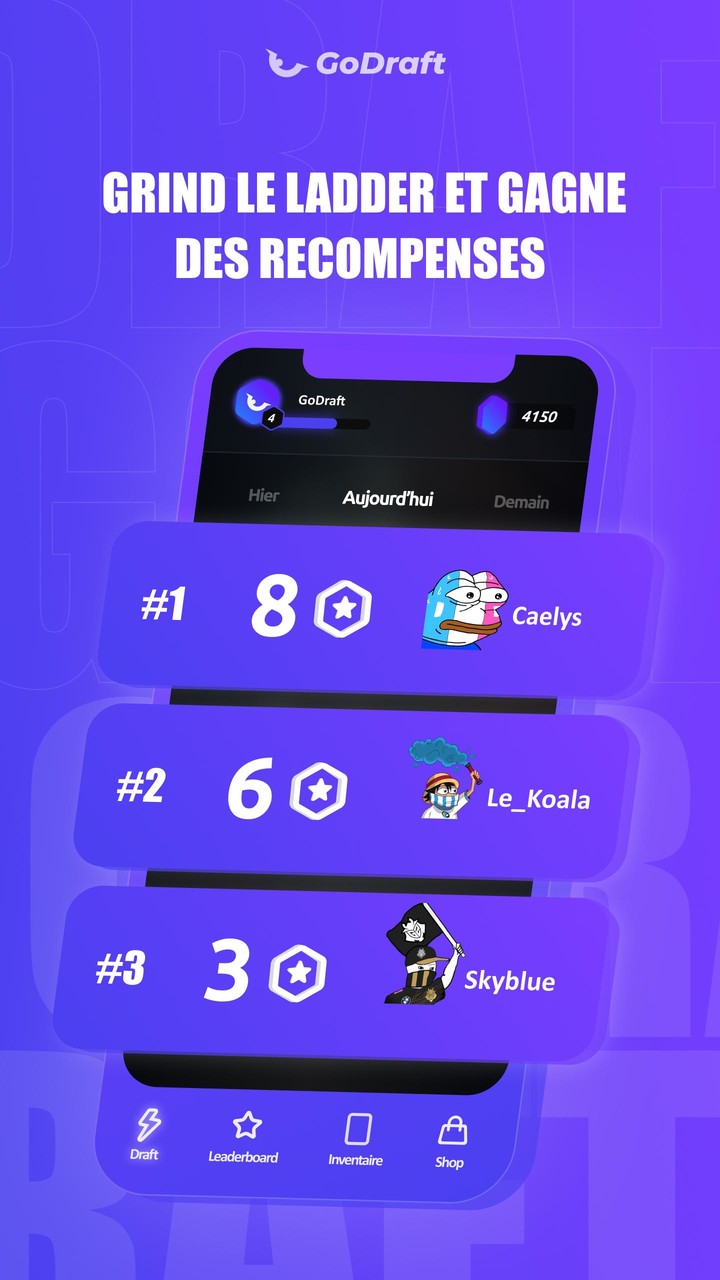 GoDraft - Esport Social screenshot image 3_Popularmodapk.com