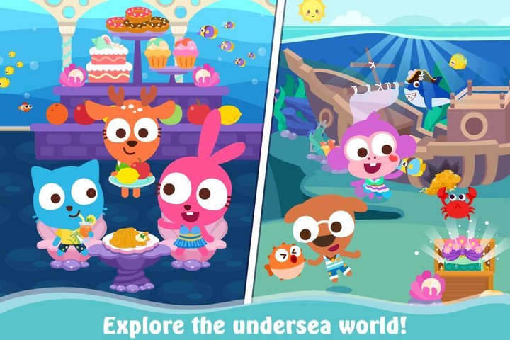 Papo Town: Ocean Park screenshot image 2_Popularmodapk.com