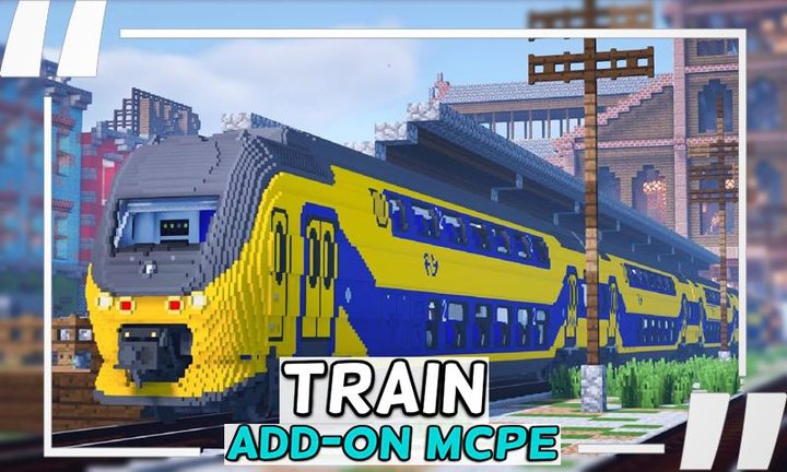 Train Add-on for Minecraft PE screenshot image 3_Popularmodapk.com