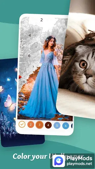 Color by Number Coloring Games<span>(unlimited hints)</span> screenshot image 5_Popularmodapk.com