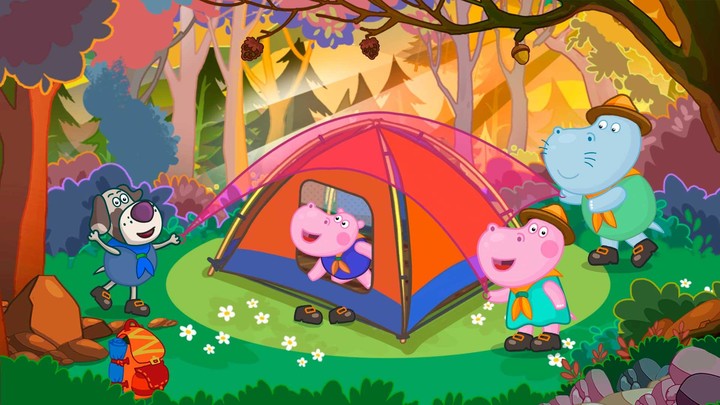 Scout adventures. Camping for kids screenshot image 1_Popularmodapk.com