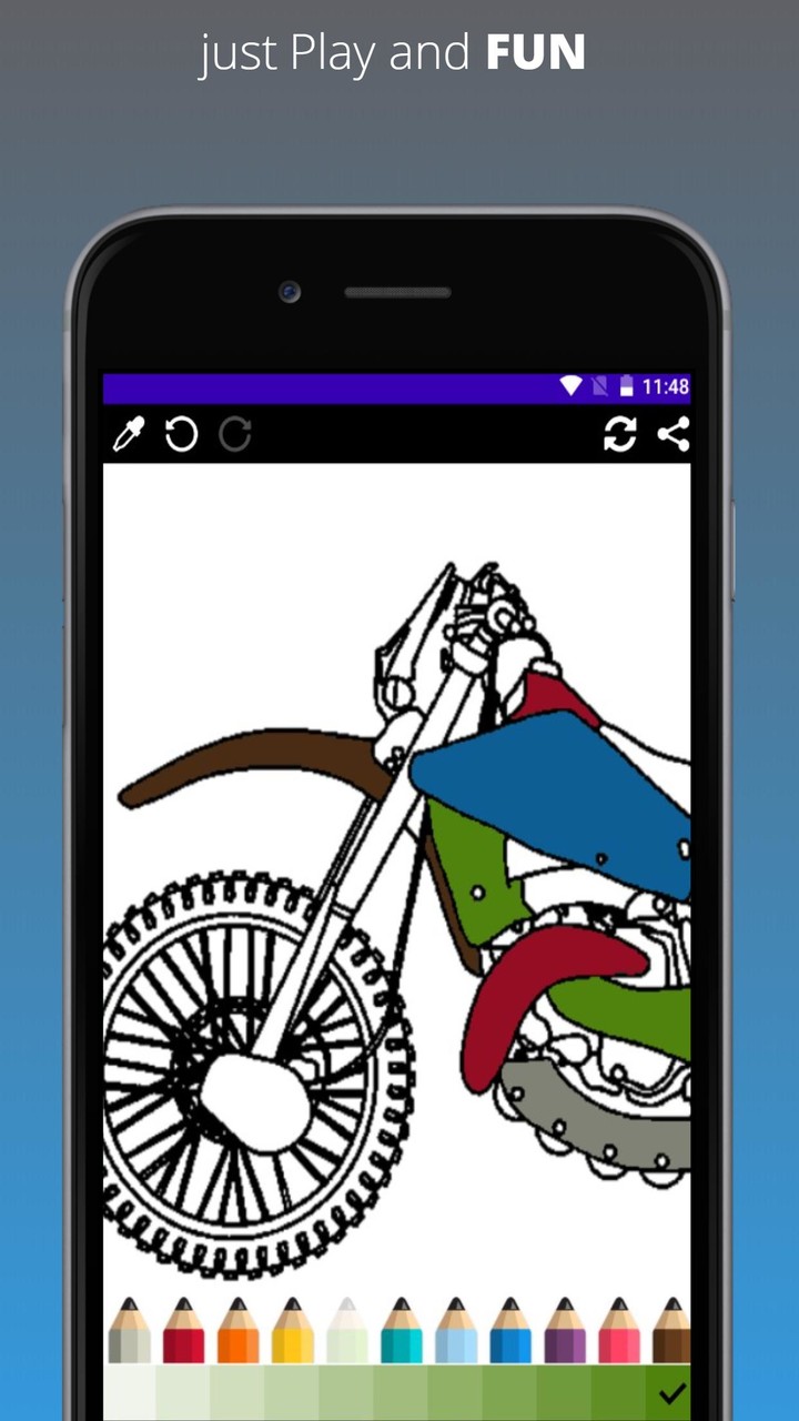 Motorcycle Coloring Book screenshot image 25_Popularmodapk.com