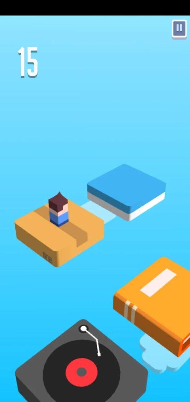 O Aventureiro Azul Flip Jump screenshot image 4_Popularmodapk.com