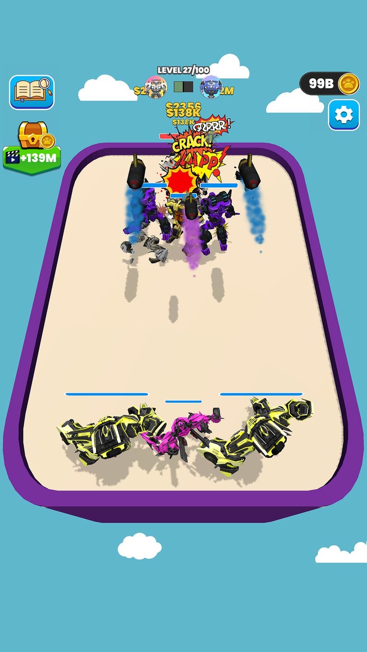 Merge Master: Robot Action Car screenshot image 4_Popularmodapk.com