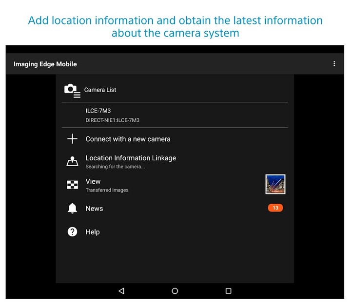 Imaging Edge Mobile screenshot image 5_Popularmodapk.com