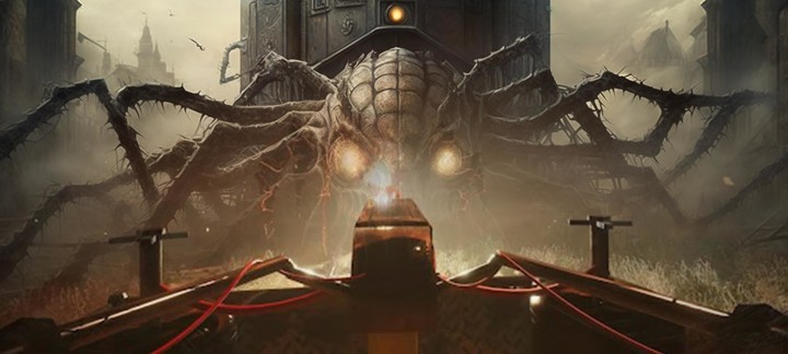 Spider Train Apocalypse Horror screenshot image 2_Popularmodapk.com