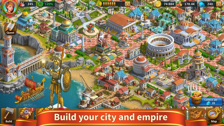 Rise of the Roman Empire screenshot image 1_Popularmodapk.com