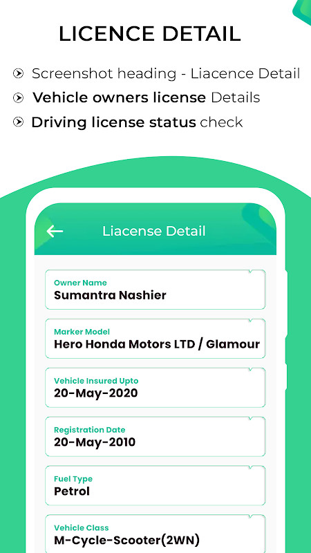 RTO Vehicle Information screenshot image 7_Popularmodapk.com