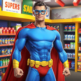 Superhero Supermarket Sim!<span>(Unlimited money)</span>1.3_Popularmodapk.com