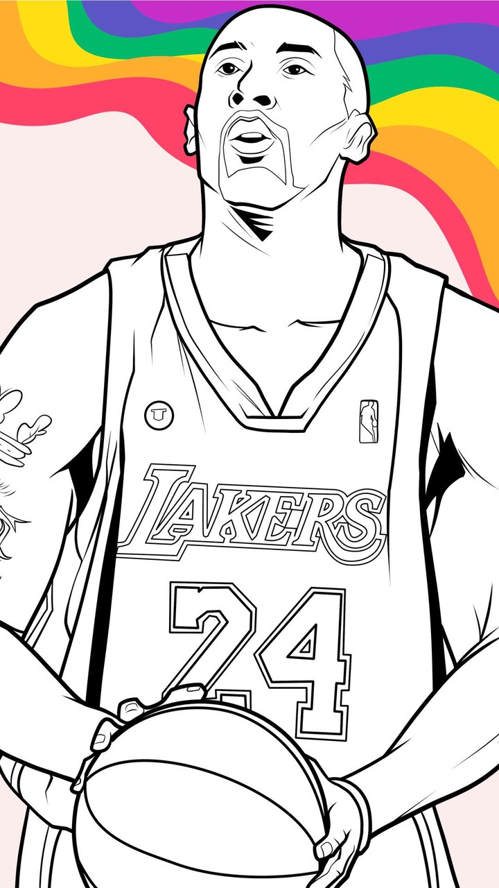 Coloring Basketball Player NBA screenshot image 5_Popularmodapk.com