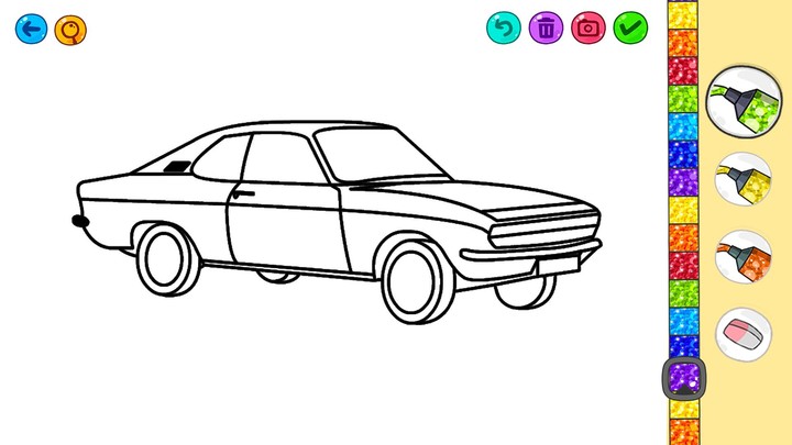 Cars Coloring Book for Kids screenshot image 1_Popularmodapk.com