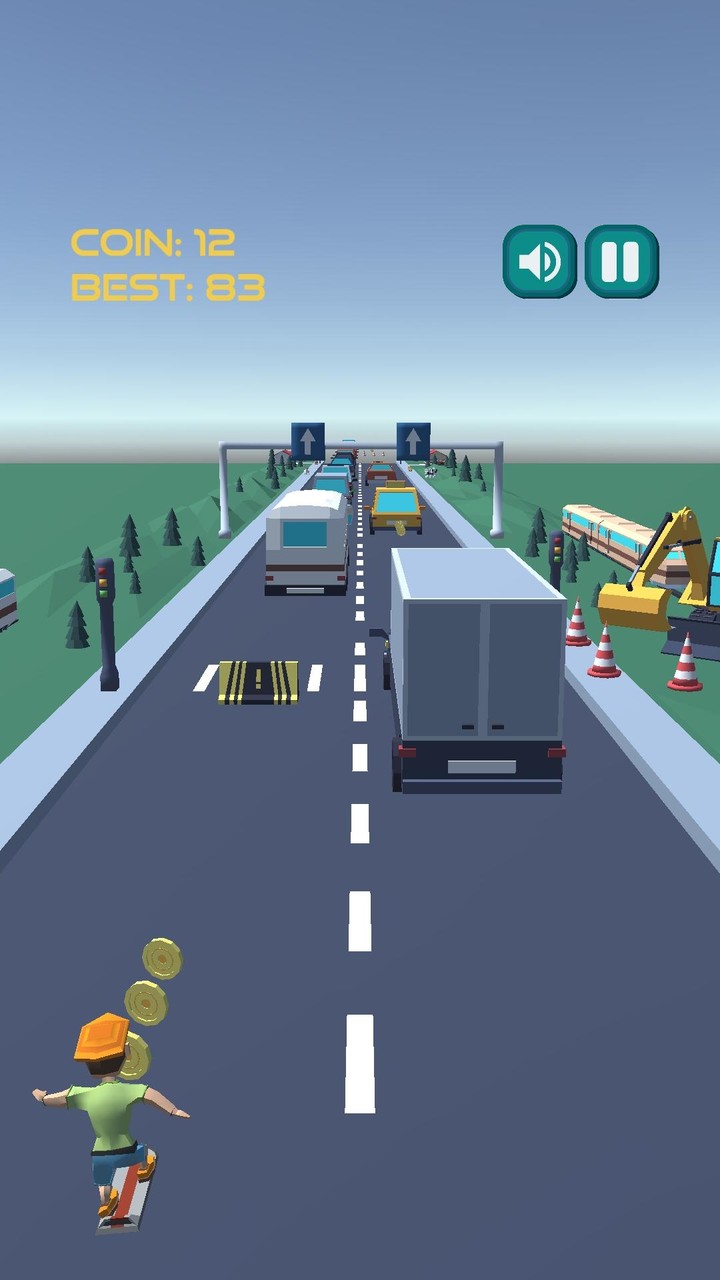 Flying Skateboard screenshot image 4_Popularmodapk.com