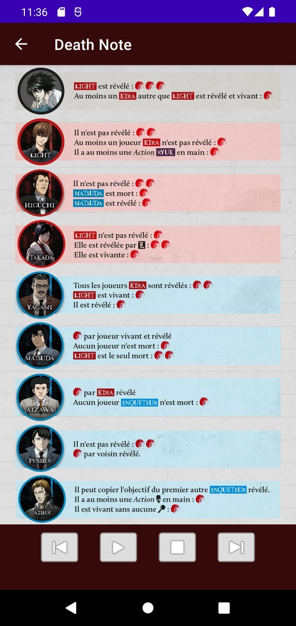 Death Note : Le Jeu d'Enquête screenshot image 18_Popularmodapk.com