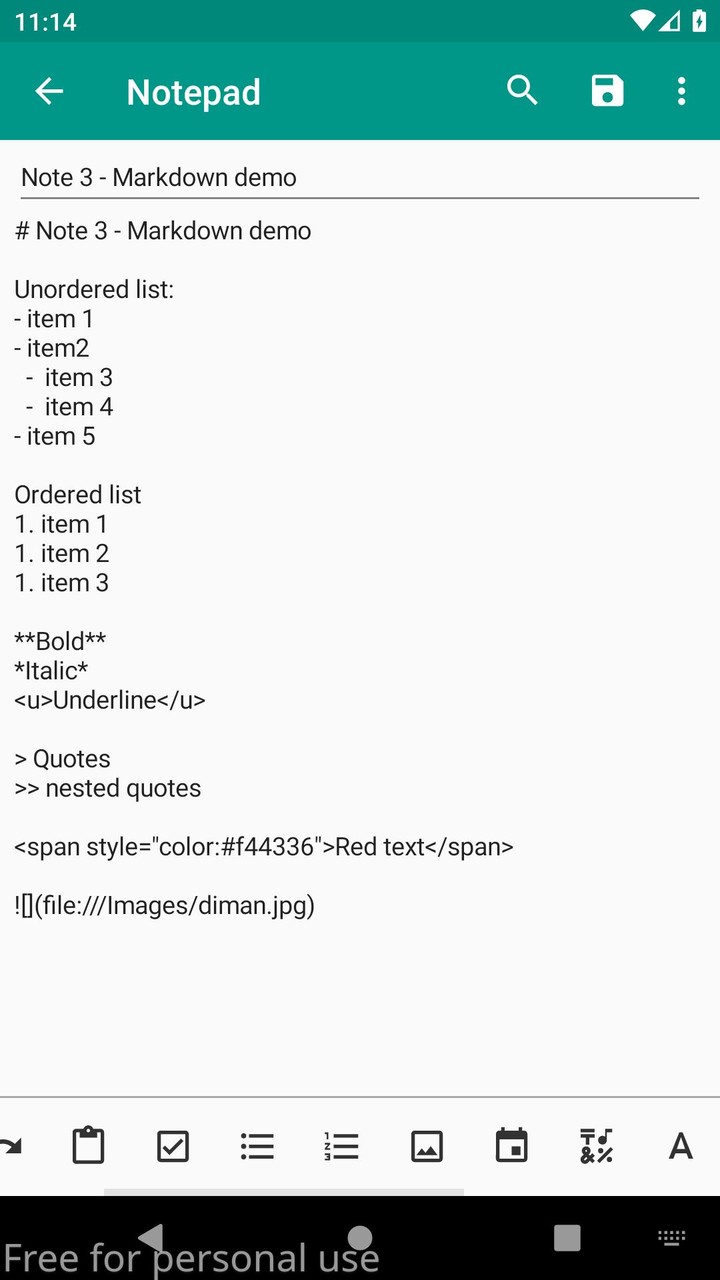Notepad.Lite screenshot image 6_Popularmodapk.com