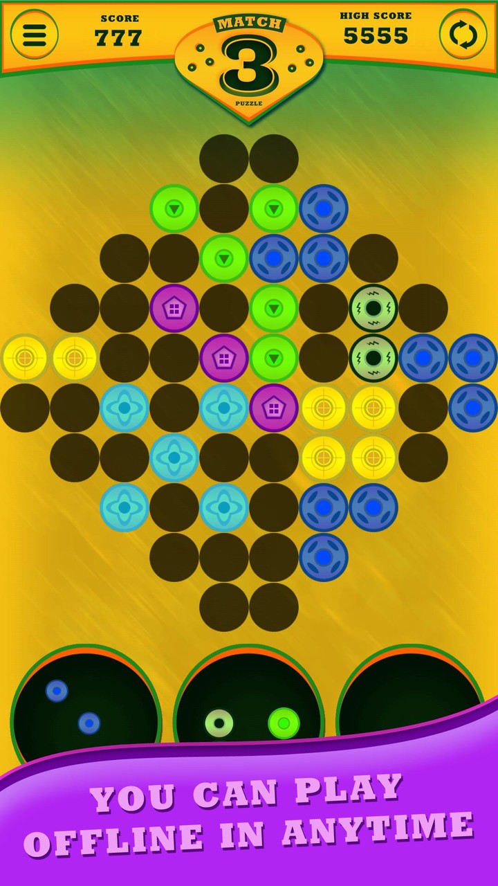 Match 3 Puzzle Game screenshot image 3_Popularmodapk.com