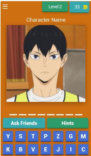 Haikyuu Character quiz screenshot image 3_Popularmodapk.com
