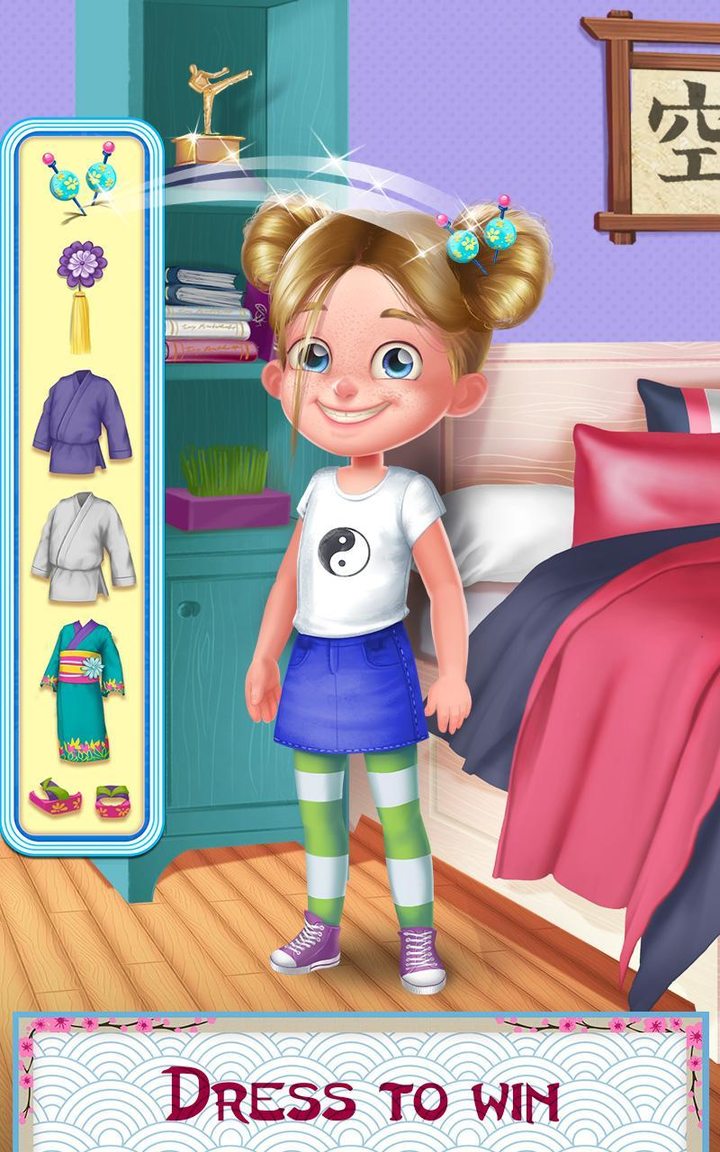 Karate Girl vs. School Bully screenshot image 1_Popularmodapk.com