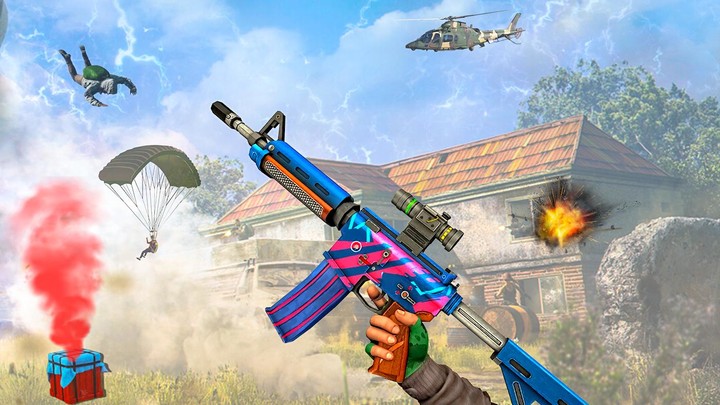 Offline Battle Royale Games 3D screenshot image 4_Popularmodapk.com