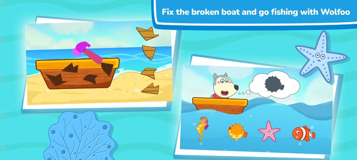 Wolfoo Learns: Little Baby DIY screenshot image 2_Popularmodapk.com