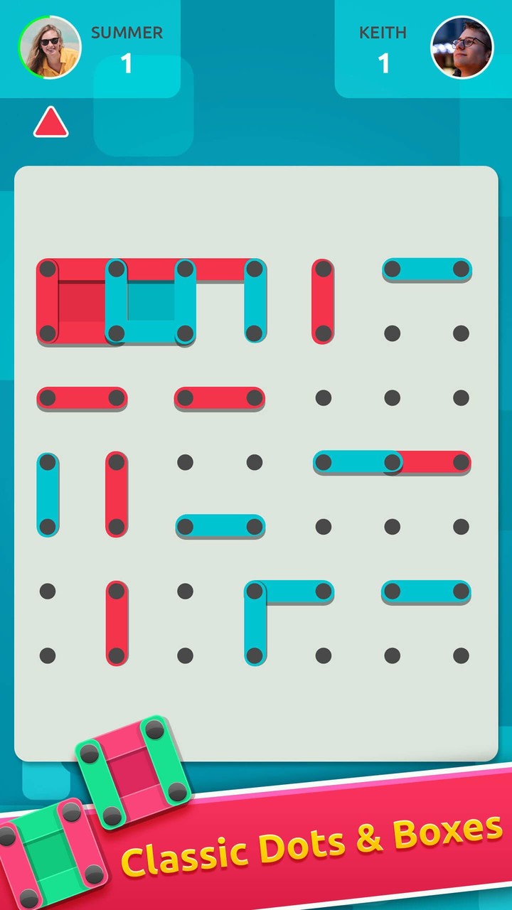 Dots Boxes Online Multiplayer screenshot image 1_Popularmodapk.com