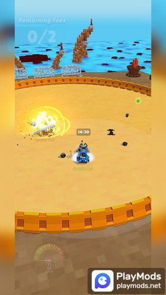 Cars Battle - Voxel Edition<span>(unlimited money)</span> screenshot image 5_Popularmodapk.com