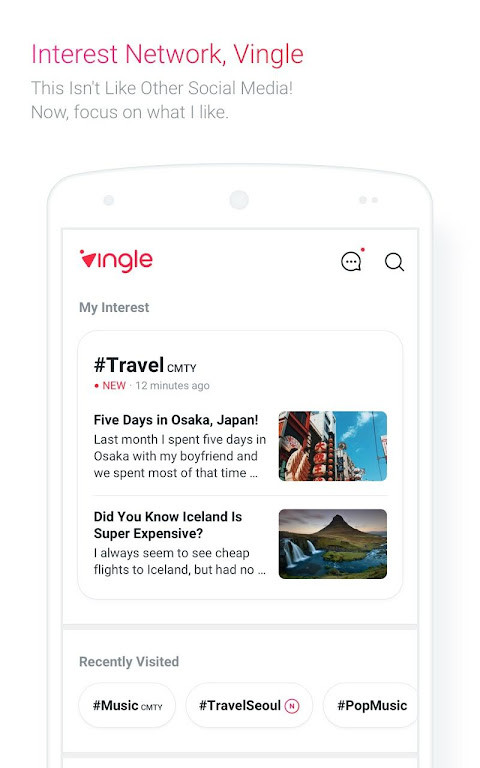 Vingle, Interest Network. screenshot image 1_Popularmodapk.com
