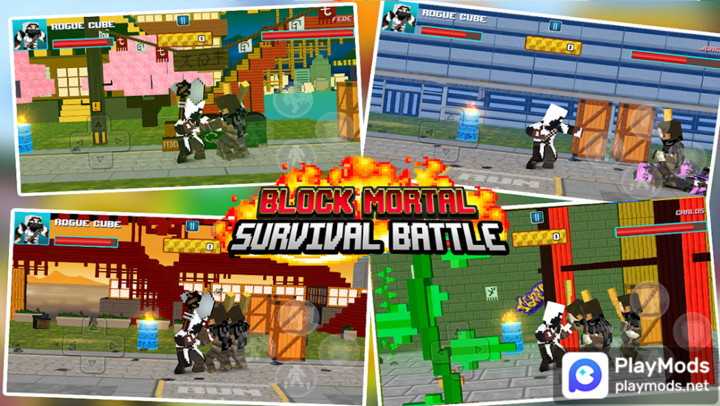 Block Mortal Survival Battle<span>(Mod menu)</span> screenshot image 5_Popularmodapk.com