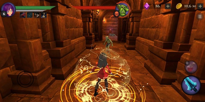 School Girl: Dungeon RPG screenshot image 3_Popularmodapk.com