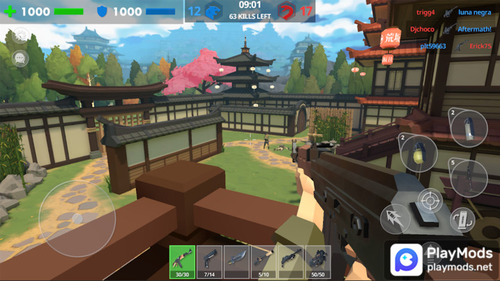 Polygon Arena: Online Shooter<span>(unlimited bullets)</span> screenshot image 4_Popularmodapk.com
