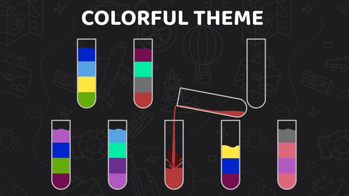 Liquid Sort Water Color Puzzle screenshot image 4_Popularmodapk.com